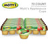 3.9 Oz 72 Count (12 Packs 6), Mott's No Sugar Added Applesauce, Cups, Of Good Source Of Vitamin C, No Artificial