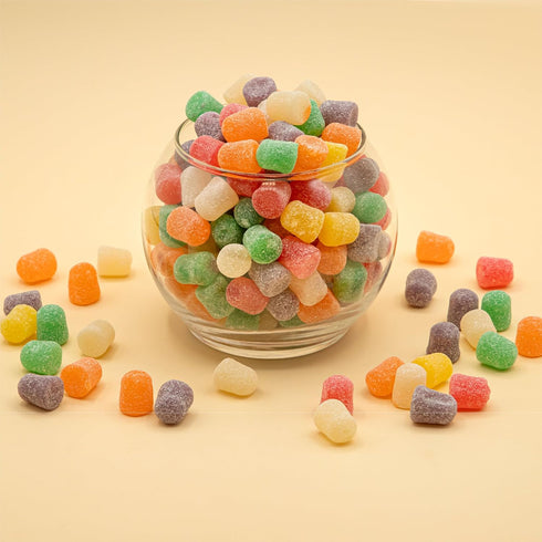 2 Spice Drops Pound Bag | Spiced Gum Drops Candy in Assorted Flavors | Old Fashioned Holiday Candy | Spearmint