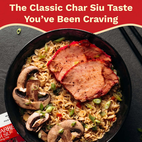 2.5 oz Packet (Pack 3) NOH Chinese Barbecue Char Siu Seasoning Mix, of - Authentic Chinese Barbecue Seasoning
