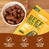 10g 4 oz Grazly Plain Beef Stick Ends Made With Only Grass-Fed Beef, Spring Salt & Collagen Casing Bite-Sized