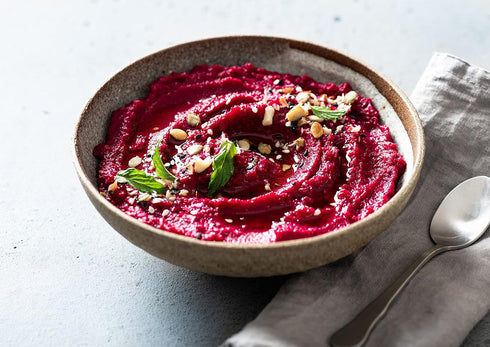 1 Hummus Food to Live Organic Beet Root Juice Powder, Pound - Non-GMO, Raw, Keto, Vegan, Bulk, Contains Maltodextrin.