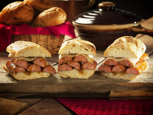 Manda Fine Meats 1 lb (3 Pack) Hot Sausage