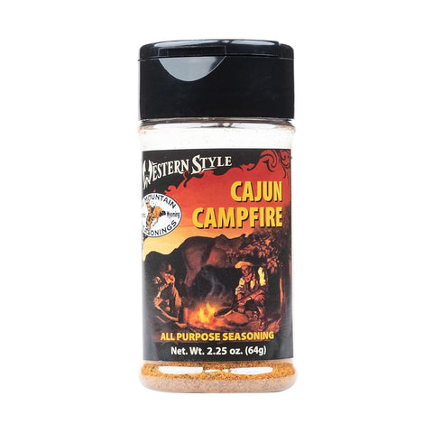 Hi Mountain Seasonings | CAJUN CAMPFIRE | Western Style, Zesty Cajun Seasoning
