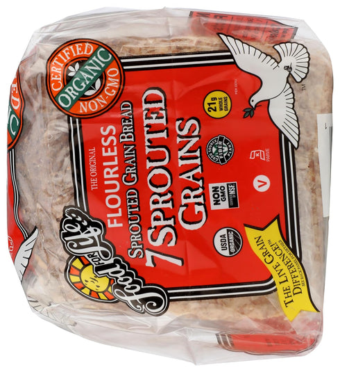 7 24 OZ FOOD FOR LIFE Organic Sprouted Whole Grain Bread