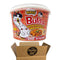 Samyang Buldak K Rose, Wide Flat Glass Noodles, Big Bowl Cup, Korean Fire Challenge Microwaveable (5.98oz)