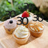 Sumerk 24PCS 30 Cupcake Toppers, Black Glitter 30th Birthday Cupcake Picks, Anniversary Party Decorations