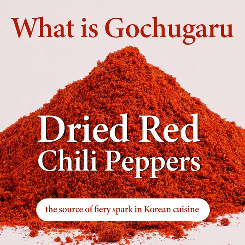 Wang Sun-Dried Coarse Gochugaru for Kimchi, Red Pepper Flakes, Chilli Powder, 1 Pound