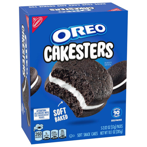 Pack, 3-5 Count Packs (15 Packs, 5 OREO Cakesters Soft Snack Cakes Variety Total Snack Per Flavor)
