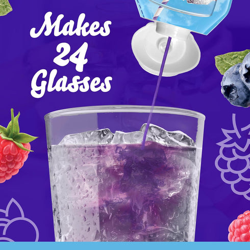 Pack (1.6 oz Pack) Crystal Light Liquid Drink Mix Variety Blue Raspberry & Mango Passionfruit Each) (Variety