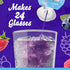 Pack (1.6 oz Pack) Crystal Light Liquid Drink Mix Variety Blue Raspberry & Mango Passionfruit Each) (Variety