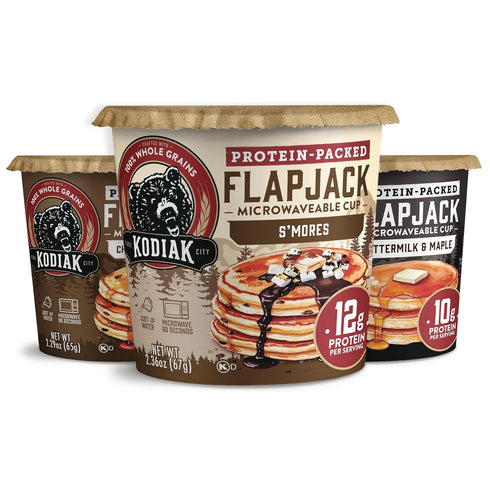 Kodiak Cakes Protein Pancake On The Go Flapjack Cups Mix; Buttermilk, Chocolate