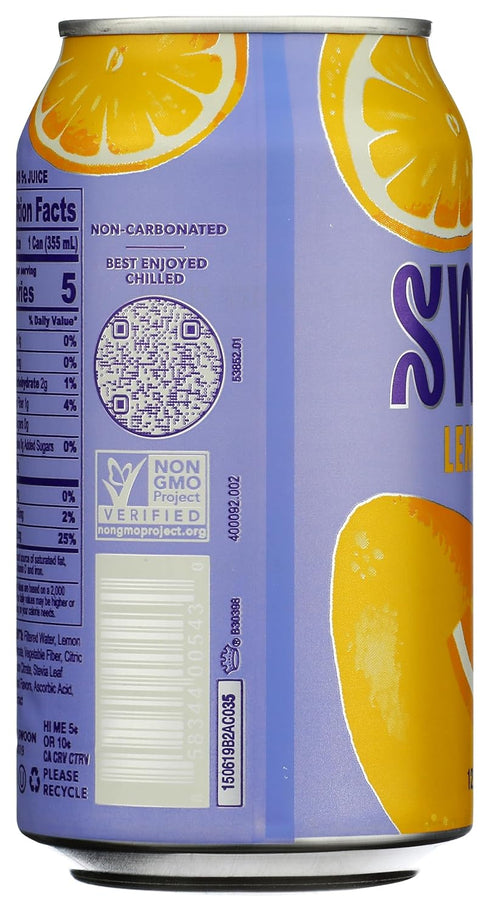 12 Oz Swoon, Lemonade Classic Zero Sugar, Fl