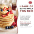 Spicy World 1.5 LB 4.5% Premium Buttermilk Powder - Made in USA from Sweet Cream, Non-GMO, Milkfat, Perfect