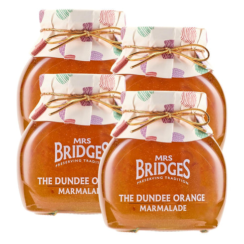 Mrs Bridges Dundee Orange Marmalade, Made in Scotland, 12oz Jar (Pack of