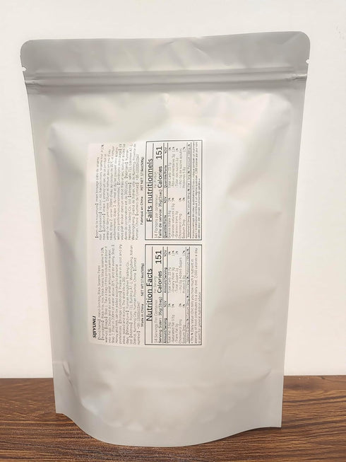 SIJIYUNLI 500g/17.63oz -Hand Grinding Black Sesame Paste Breakfast, black sesame sauce, sesame powder