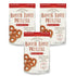 Everton Toffee Butter Toffee Pretzels, Gourmet Artisan Toffee Covered Pretzels, Original Flavor, 4 oz. bag, 3-pack,