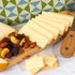 A Gift Inside Classic Fresh Fruit Basket Gift with Crackers, Cheese and Nuts for Holiday, Thank You, Birthday, Get