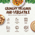 7 oz Snack The True Organic Brazil Nuts Raw and Unsalted Kosher Healthy-Rich in Vegetable Protein Harvested in Amazon