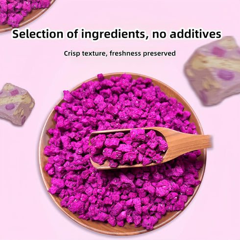 5.2oz 100% Freeze Dried Dragon Fruit Cubes, Sealed cans | Unsweetened Crispy Bites for Smoothies, Baking & Cereal |