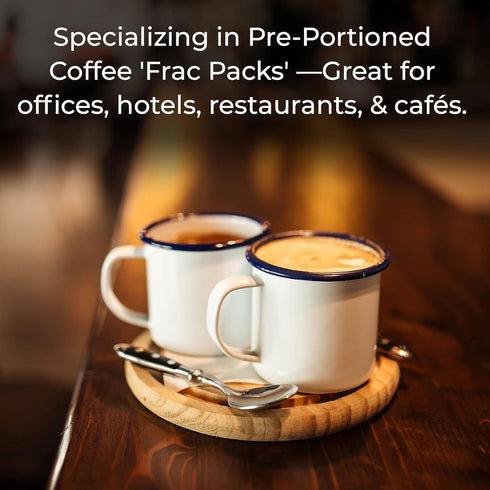 Packs 0.50 (Pack 50), 4-Cup Colonial In-Room Decaf Ground Coffee Filter for Hotel Rooms, Decaffeinated Dark Roast