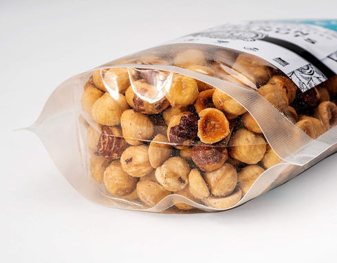 1 LB Oregon Farm To Table - Hazelnuts from Premium Growers - Dry Roasted - Lightly Salted Kosher Certified