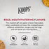 Pack 12 Oz, Pack 4 Koops' Sweet & Heat Mustard Variety Jalapeno, Arizona Heat, Horseradish, & Honey Dijon Gluten-Free