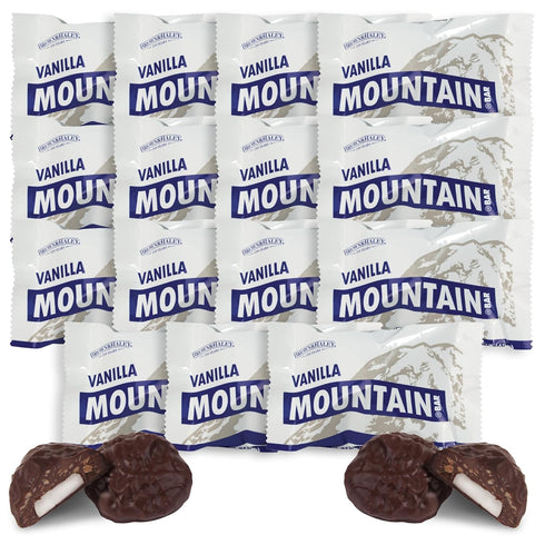 Almond Roca Case of 15 Vanilla Mountain Bars - 1.6oz Individually Wrapped