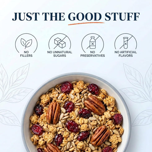Sweet Diane's (12 oz): Sweet Dianes Granola Standard Size Organic, Low-Sugar, High-Fiber, Gluten-Free, Vegan, Delicious