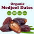 5 Food to Live - Organic Medjool Dates, Pounds Non-GMO, Whole Dried Dated with Pits, Large Size, Unsweetened