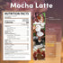 14 7.9 Teeccino Organic Instant Mocha Herbal Latte Servings Creamy Oat & Coconut Latte Plus MCT Oil with Chocolaty