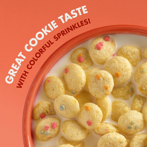 10.9 oz Cascadian Farm Organic Sprinkle Cookie Crunch Cereal, Gluten Free, Whole Grain