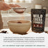 100% 12 oz Wild Foods Organic Cocoa Powder Unsweetened for Baking & Cooking, Raw Cacao Powder, Organic Single-Origin