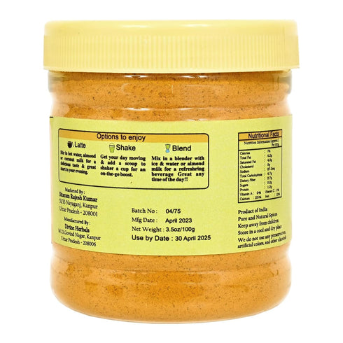 9 Shudh India Golden Milk Powder (Turmeric Latte) Turmeric Superfood Blend - Non-GMO,Vegan