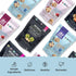 180 9 15 oz Snacks Almond Rice Pops with Blueberries - Tasty, Bite-Size Healthy Snacks with Ingredients - Non GMO