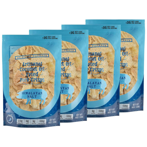 Ol' Uncle Porkers Keto-Friendly Pork Rinds Fried in Coconut Oil, 8 oz