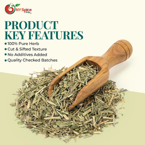 1 NY Spice Shop Sheep's Sorrel Herb Cut And Sifted - Pound Rumex Acetosella for Cooking and Culinary Use - Sheep's