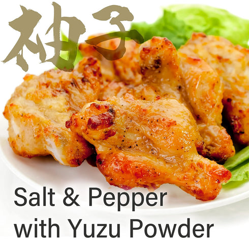 50g- YAMASAN KYOTO UJI Yuzu Juice Powder Refreshing Yuzu Aroma,Toppings for Cooking, Made in Japan,Sold by Japanese