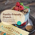 8 oz 3 Pack Lark Ellen Farm Vanilla Cinnamon Granola Clusters, Gluten Free, Vegan, Certified Organic, Low Sugar Healthy