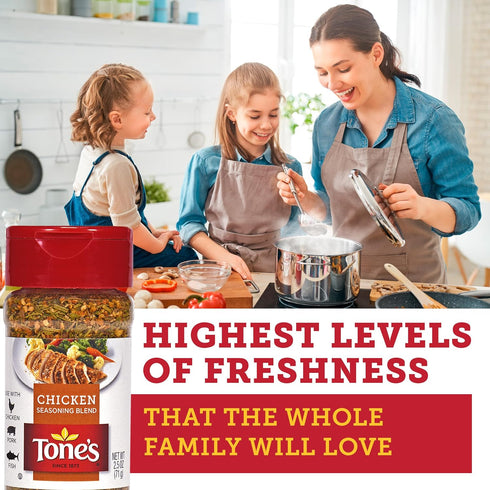 Tone's Chicken Seasoning Blend, 2.50 oz