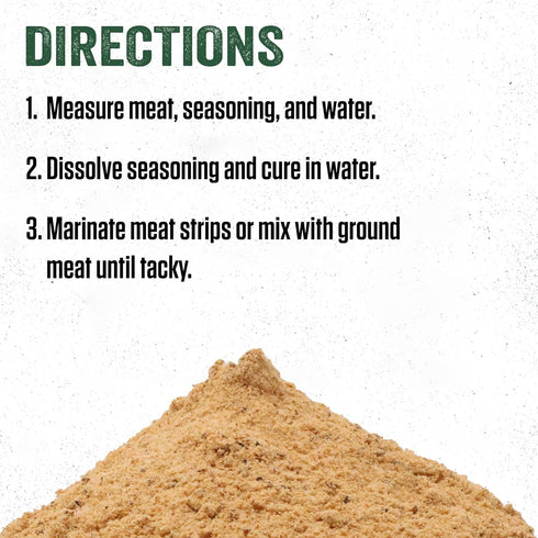 25 18.3 Packet Packet LEM Products Backwoods Original Jerky Seasoning, Ideal for Wild Game and Domestic Meat, Seasons
