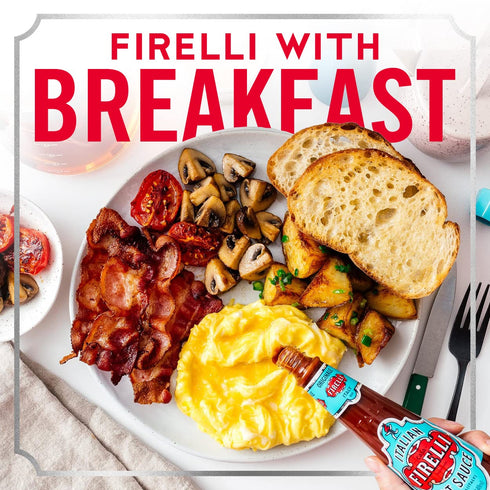 FIRELLI Italian Hot Sauce, 5oz Bottle (Pack of 1) - Perfect Kick for Pizza, Ramen, Eggs