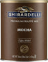 Ghirardelli Mocha Frappe, Powder, 3.12 lb