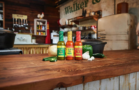Slap Ya Mama Louisiana Style Variety Pack, Cajun Original Blend Spice Mix 8 Ounce Can and Jalapeno Hot Sauce