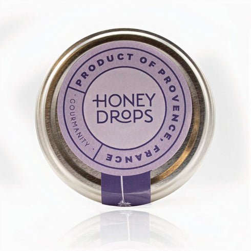 7oz (Pack 2) Gourmanity Honey Drops Made with Lavender Honey, Fruity and Floral Touch Carefully Crafted from Natural
