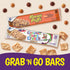 Pack, 28 23.8 oz Cinnamon Toast Crunch and REESE'S PUFFS Cereal Treat Bars, Snack Bars, Value Ct