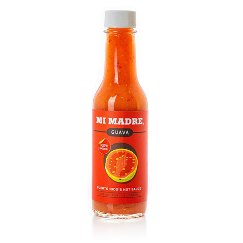 Mi Madre Guava Hot Sauce, Handcrafted in Puerto Rico, 100 Percent Natural,