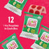 Pack, packed, Pack, 1.0 oz (Pack 12) YOU LOVE FRUIT - SOUR APPLE All Natural Fruit Snacks, Healthy Snack Real Fruit!