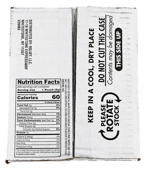 Chef's Quality 200 9 Mayonnaise, Box of Gram Pouches