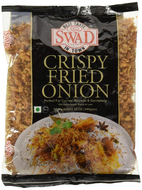 Swad CRISPY FRIED ONION. 12OZ BAG