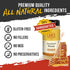 10.5oz Lane's All Natural Granulated Honey - Premium Real Honey Granules for Cooking and Grilling | Natural